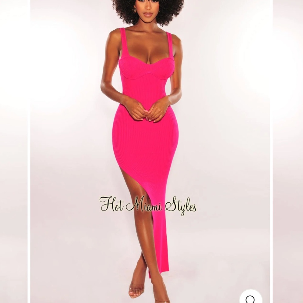 Fuchsia dress